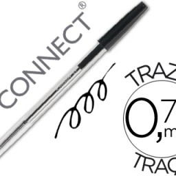 Bolígrafo Q-Connect tinta negra